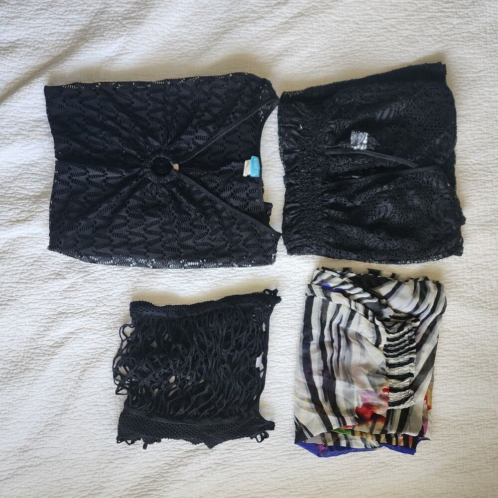 Women's Swimming Suit Cover Up Size M Lot Of 4